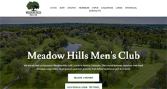 Desktop Screenshot of meadowhills.com